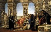 BOTTICELLI, Sandro Calumny of Apelles oil painting